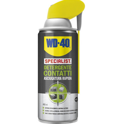 WD-40 Specialist Detergente contatti Elettrici 400ml spray rapida asciugatura