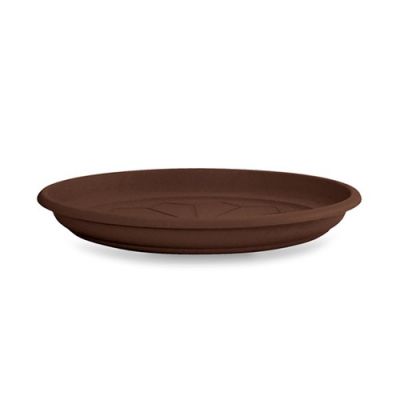 Sottovaso vaso da giardino Naxos 28 cm per vaso da 35 cm bronzo 