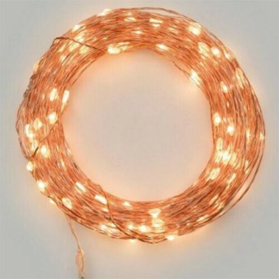 Luci di Natale catena con Micro Led luce calda con controller Giochi  500 Micro led 20 m 