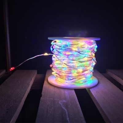 Luci di Natale catena con 500 micro led multicolor con controller di Giochi di luce 20m