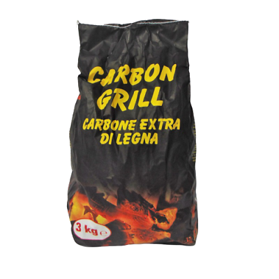 CARBONE ACCENDIFUOCO PER BARBECUE CARBON GRILL 7 LT