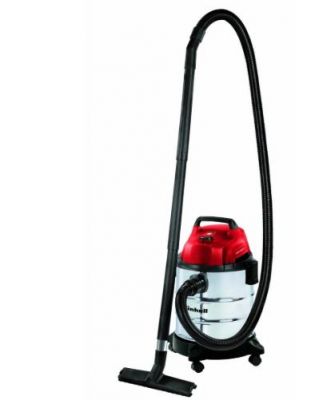 Einhell bidone aspiratutto aspiratore aspirapolvere liquidi solidi acciaio 20 lt th-vc 1820 s