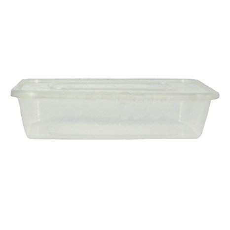 Box contenitore Kiruna con intreccio in plastica, 120x55x61,5cm