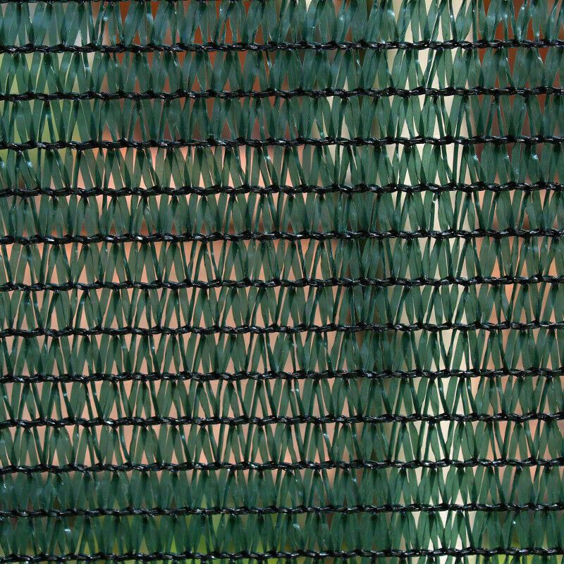 Telo rete ombreggiante Alta schermatura 90% oscurante verde frangisole H  6,00 mt 100 mt rotolo intero